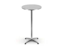 EASYmaxx Bartisch klappbar, 115 x 60 cm, Silber