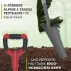 EASYmaxx EASYmaxx Spaten- & Wurzelsäge - 114 cm, Grau/Rot
