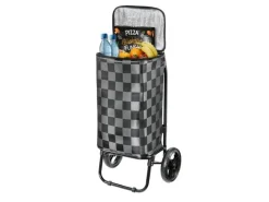 EASYmaxx Einkaufstrolley  52 l, Schwarz / Grau