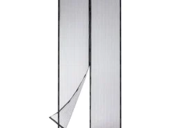 EASYmaxx Moskitonetz 100 x 210 cm Magic Klick, Schwarz