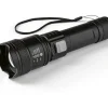 EASYmaxx Taschenlampe wiederaufladbar 3.7 V schwarz inkl. USB-Kabel