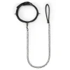 Easytoys Fetish Collection Fetisch Halsband mit Leine Schwarz