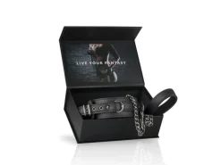 Easytoys Fetish Collection Fetisch Halsband mit Leine Schwarz