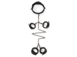 Easytoys Fetish Collection Full Restraint Set Schwarz