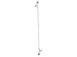 Easytoys Fetish Collection Klassische Nippelklemmen mit Kette Silber