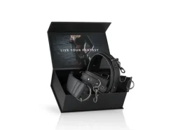 Easytoys Fetish Collection Nacken und Handgelenksfesseln Schwarz