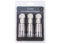 Easytoys Fetish Collection Nippel und Klitorissauger 3-teiliges Set