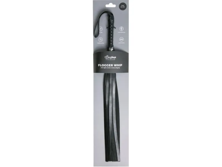 Easytoys Fetish Collection Riemenpeitsche Schwarz