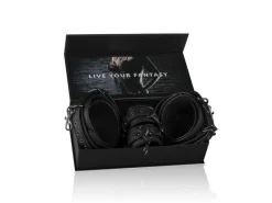 Easytoys Fetish Collection Thigh und Wrist Cuff Set Schwarz