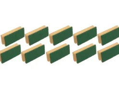 Edi Baur Schwamm Basic 10 Stück, Gelb/Grün