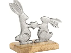 EGLO Aufsteller Amoatsy 15.3 cm, Silber, Braun