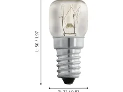 EGLO Leuchten Lampe 15 W E14 Warmweiss