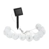 EGLO Leuchten Lichterkette Solar RGB 200 cm, Weiss