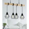 EGLO Leuchten Pendelleuchte TOWNSHEND 5 schwarz exkl. E27 4x60W