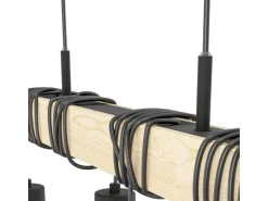 EGLO Leuchten Pendelleuchte TOWNSHEND 5 schwarz exkl. E27 4x60W