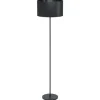 EGLO Leuchten Stehleuchte MASERLO 1x E27, Schwarz