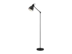 EGLO Leuchten Stehleuchte PRIDDY 1x E27 Schwarz