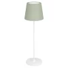 EGLO Leuchten Tischleuchte Leonero Akku H:340 LED-CCT Touch Grün/Weiss