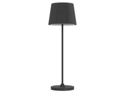 EGLO Leuchten Tischleuchte Leonero Akku H:370 LED-CCT Touch Schwarz