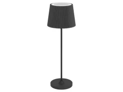 EGLO Leuchten Tischleuchte Leonero Akku H:370 LED-CCT Touch Schwarz