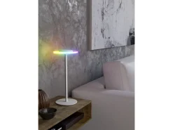 EGLO Leuchten Tischleuchte TREPELLA  Akku LED-RGBW Touch Weiss