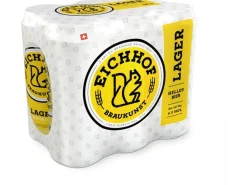 Eichhof Bier Lager 4.8% 6 x 0.5 l