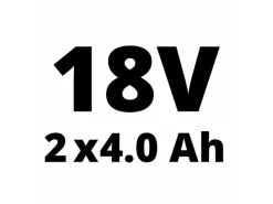 Einhell Akku PXC-Twinpack 18 V 4.0 Ah