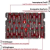 Einhell E-Case 17-tlg., Chrom-Vanadium-Stahl