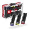 Einhell KFZ-Impact-Stecknuss-Set 3-teilig