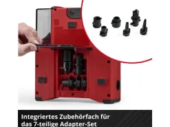 Einhell Kompressor 18/380 Akku, 1.38 bar, 380 l/min Kit (1 x 4.0Ah)