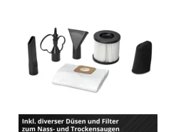 Einhell Professional Akku-Nass-/Trockensauger TP-VC 18/10 Li BL L-Solo