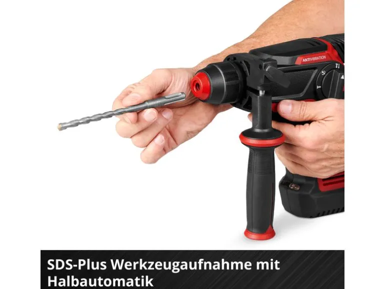 Einhell Professional Schnurloser Bohrhammer TP-HD 18/28 Li BL+4 (1x3.0Ah+)