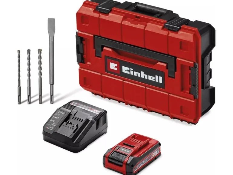 Einhell Professional Schnurloser Bohrhammer TP-HD 18/28 Li BL+4 (1x3.0Ah+)