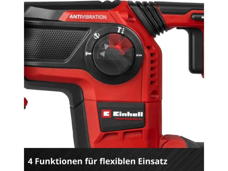 Einhell Professional Schnurloser Bohrhammer TP-HD 18/28 Li BL+4 (1x3.0Ah+)