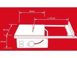 Einhell Professional Tischkreissäge TP-CC 10 T