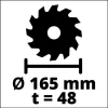 Einhell Tauchsäge TE-PS 165