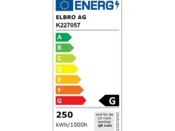 Elbro LED-Stripe 50 m x 15 mm x 7 mm, 230 V DC, 4000 K, IP65