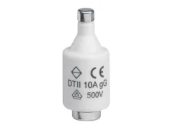 Elektromaterial Schmelzsicherung DII E27 10A 500 V gG mit Melder 5 Stück