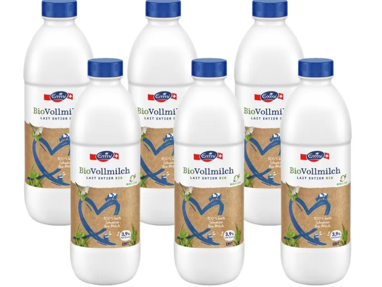 Emmi Bio Vollmilch UHT 6 x 1 l