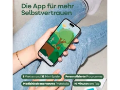 Emy Beckenbodentrainer mit App-Steuerung Blau Weiss