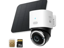 eufy Netzwerkkamera 4G LTE S330 Solar/4G/LTE inkl. 32 GB MicroSD