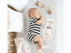Eulentaler Baby-Meilensteinkarten Boho