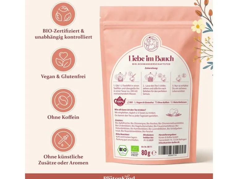 Eulentaler Schwangerschaftstee Bio 80 g