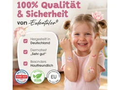 Eulentaler Tattoo Set für Kinder Einhorn Motive 100 Stück