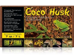 Exo Terra Bodensubstrat Coco Husk – Brick, 7 l