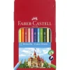Faber-Castell Farbstifte Hexagonal 12er Metalletui