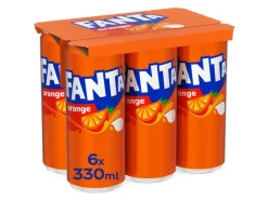 Fanta Soft-Drinks Orange 6 x 0.33 l
