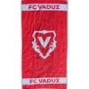 FC Vaduz Badetuch Farbe: Rot-Weiss