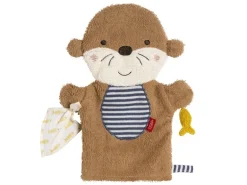 fehn Bade-Set «Otter Theo» Frottee, Musselin, mehrfarbig