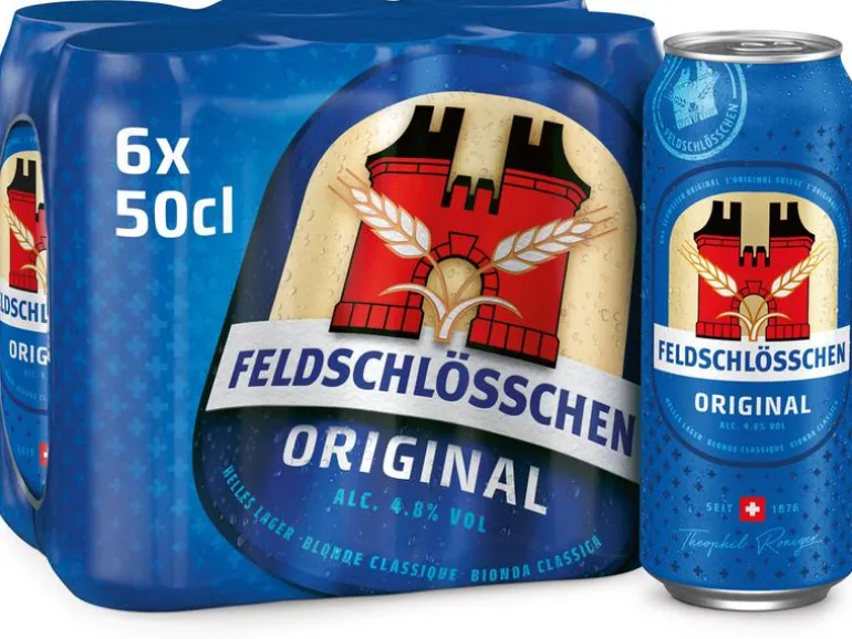 Feldschlösschen Bier Original 6 x 0.5 l
